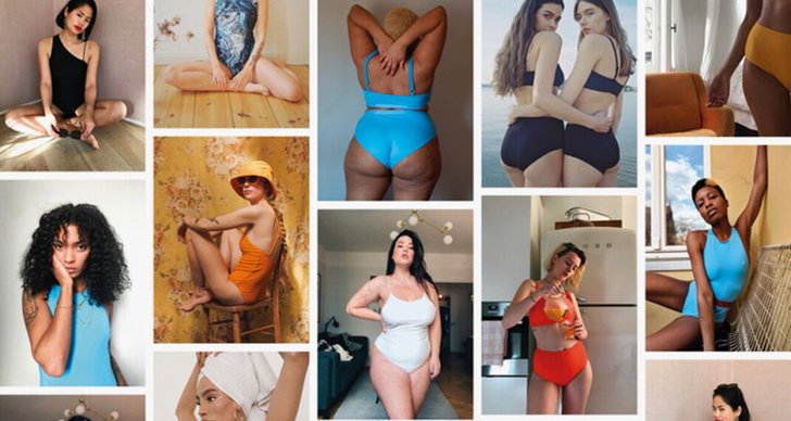 Mode, weekday badkläder, my body my image campaign, weekday swimsuit collection